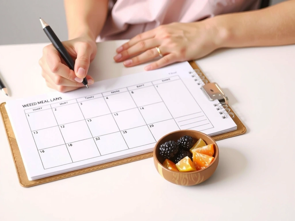 Planowanie posiłków na tydzień